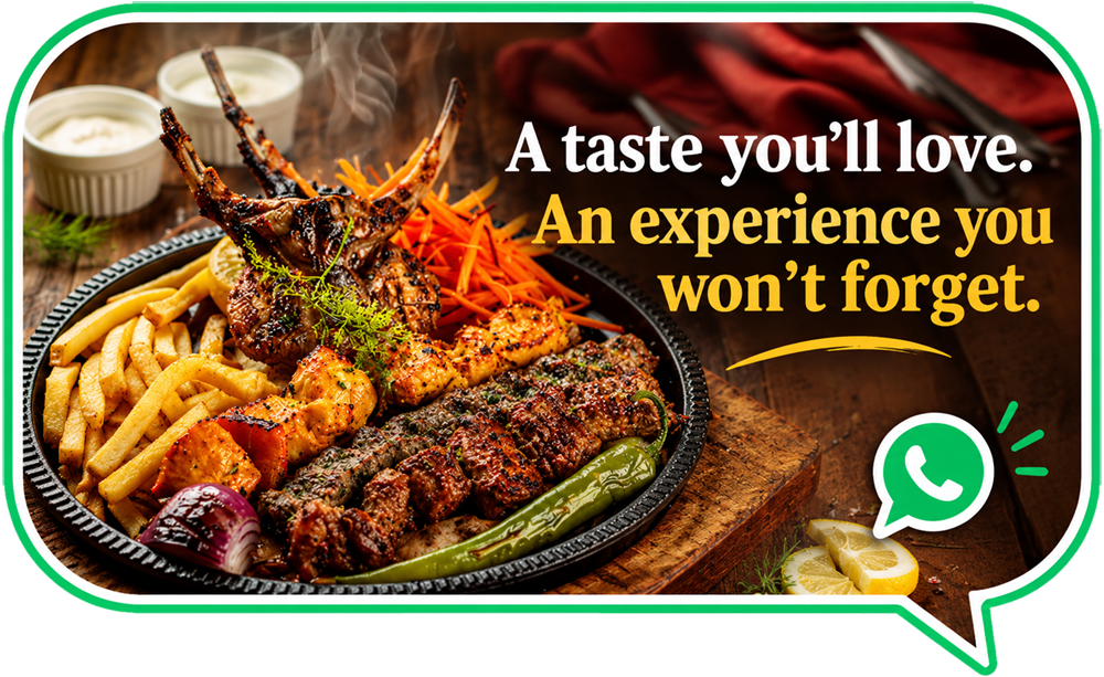 A taste you'll love. An experience you won't forget.